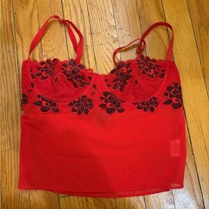 SHEIN Vibrant Red Camisole
